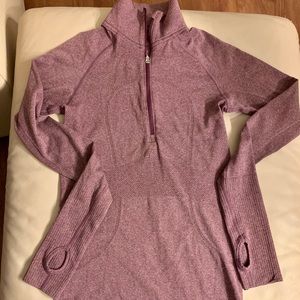 Lululemon Purple Swiftly Tech Half-zip size 2